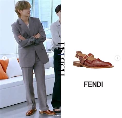 taehyung fendi shoes|bts tae hyung shoes.